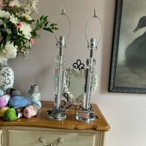 2 Crystal Lamps